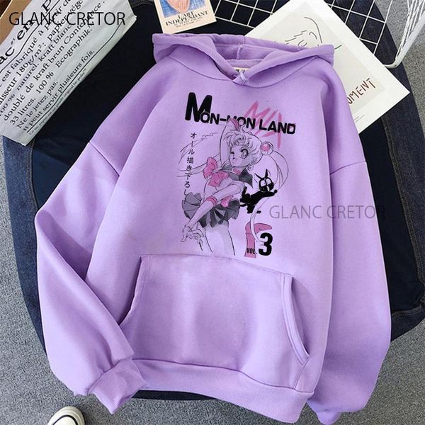 women's hoodies & sweatshirts harajuku women sweatshirt kawaii print sailor moon anime hoody full sleeve pullovers clothes, Black
women's hoodies & sweatshirts harajuku women sweatshirt kawaii print sailor moon anime hoody full sleeve pullovers clothes, Black