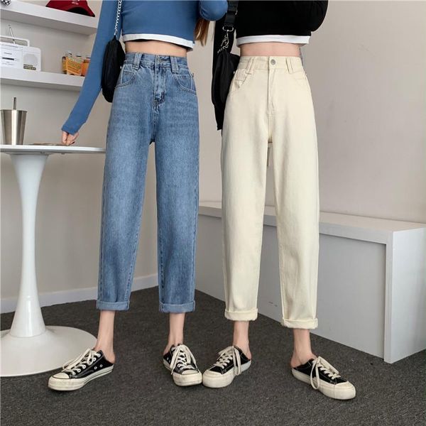 women's jeans womens denim korean streetwear long trousers woman all-match students jean blue 2021
women's jeans womens denim korean streetwear long trousers woman all-match students jean blue 2021