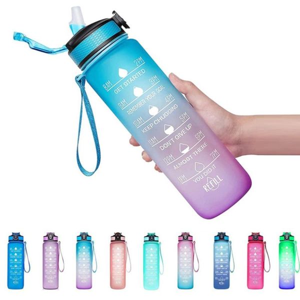 water bottles & cages 1000ml student plastic large capacity drink jugs travel camping fitness straw cup gradient bottle kettle
water bottles & cages 1000ml student plastic large capacity drink jugs travel camping fitness straw cup gradient bottle kettle