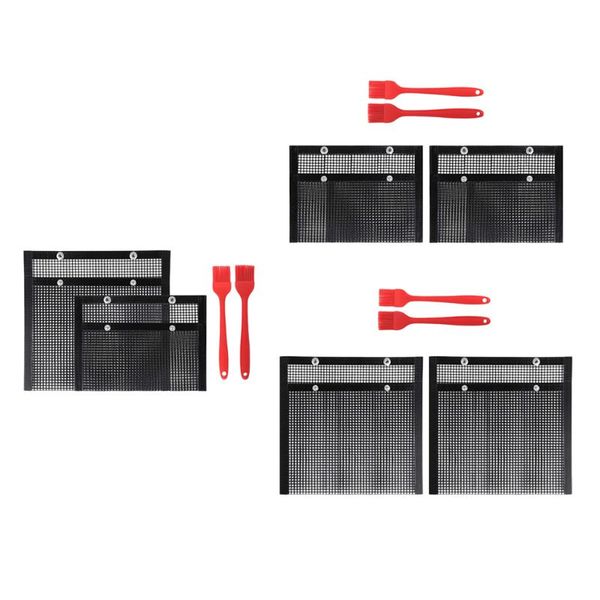 tools & accessories 2pcs reusable ptfe coated bbq mesh grill bags barbecue outdoor kitchen
tools & accessories 2pcs reusable ptfe coated bbq mesh grill bags barbecue outdoor kitchen
