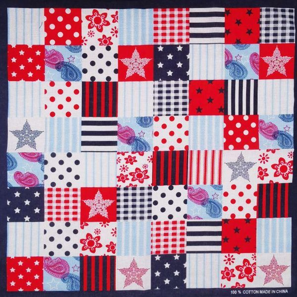 scarves cotton square bandanas hip hop plaid stitching paisley print headband windproof face cover cycling sports neck tie headwrap, Blue;gray
scarves cotton square bandanas hip hop plaid stitching paisley print headband windproof face cover cycling sports neck tie headwrap, Blue;gray