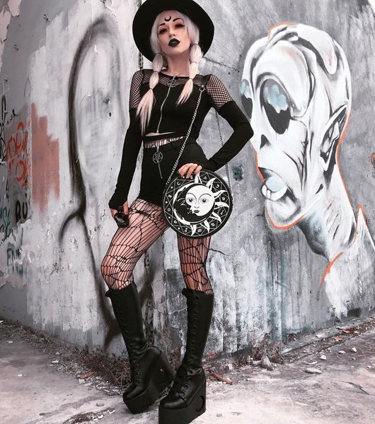 gothic hollow out black harajuku vintage pentagram zip up long sleeve women streetwear punk fish net, White
gothic hollow out black harajuku vintage pentagram zip up long sleeve women streetwear punk fish net, White