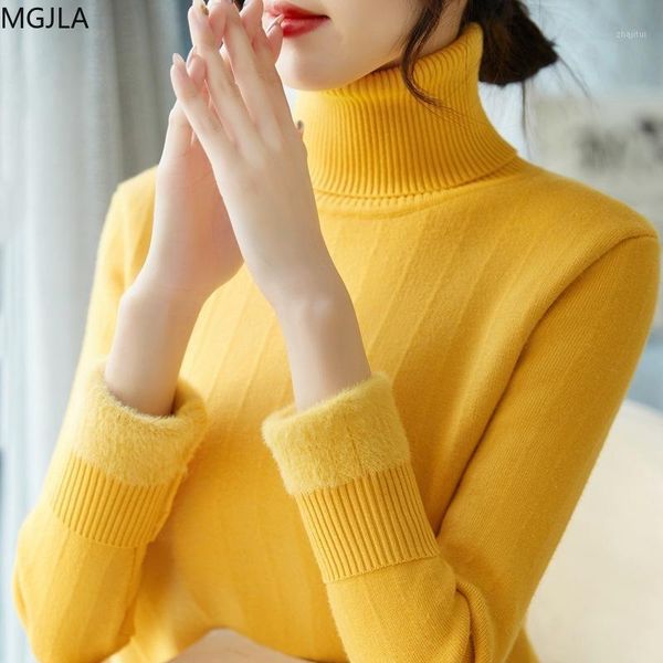 high-necked one-in-one plus-size sweater lady thickened 2021 autumn/winter outside wearing a hundred temperament warm women's sweaters, White;black
high-necked one-in-one plus-size sweater lady thickened 2021 autumn/winter outside wearing a hundred temperament warm women's sweaters, White;black