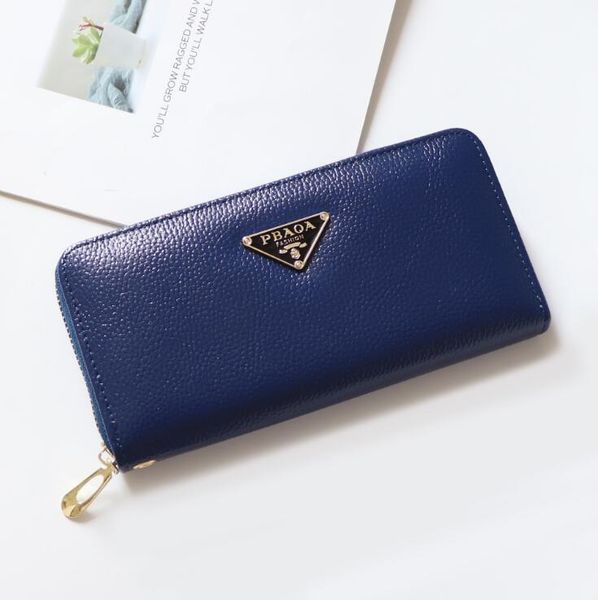 wholesale women handbag small fresh solid color leather long wallet leathers student wallets Joker atmospheric zipper longs womens purse, Blue(boutique box)
wholesale women handbag small fresh solid color leather long wallet leathers student wallets Joker atmospheric zipper longs womens purse, Blue(boutique box)