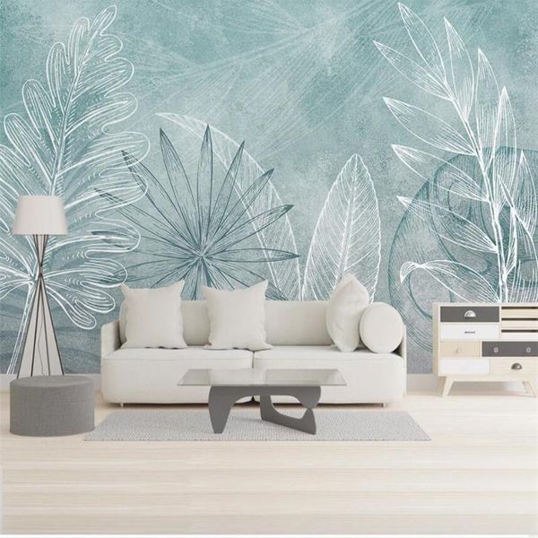 wallpapers custom large 3d wallpaper mural nordic hand painted watercolor tropical leaves tv bedroom background wall
wallpapers custom large 3d wallpaper mural nordic hand painted watercolor tropical leaves tv bedroom background wall
