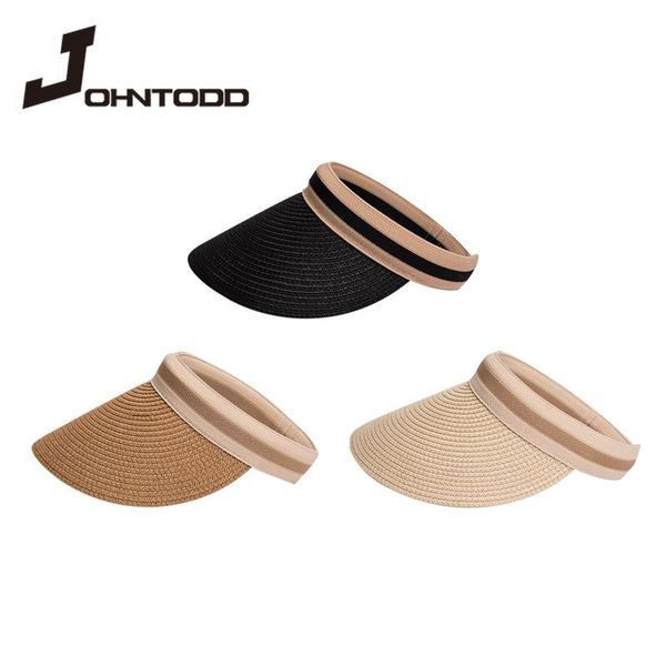 wide brim hats 2021 fashion spring summer lady solid color empty sun visor hat straw caps uv protection woman man, Blue;gray
wide brim hats 2021 fashion spring summer lady solid color empty sun visor hat straw caps uv protection woman man, Blue;gray
