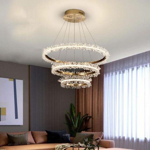 chandeliers modern crystal chandelier lighting for living room gold ring combination led home decoration lustre cristal lamps
chandeliers modern crystal chandelier lighting for living room gold ring combination led home decoration lustre cristal lamps