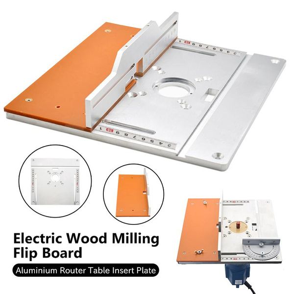 professional hand tool sets aluminium router table insert plate for woodworking benches electric wood milling trimming machine flip guide
professional hand tool sets aluminium router table insert plate for woodworking benches electric wood milling trimming machine flip guide
