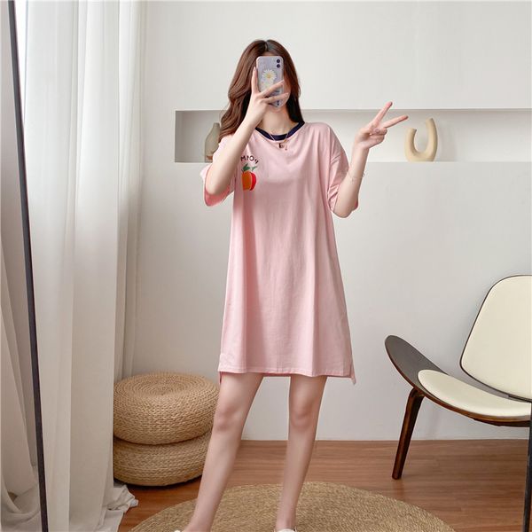 2021 summer casual womens short sleeve pullover pure cotton short sleeve t-shirt (real s pregnant women plus size cotton print short sle
2021 summer casual womens short sleeve pullover pure cotton short sleeve t-shirt (real s pregnant women plus size cotton print short sle
