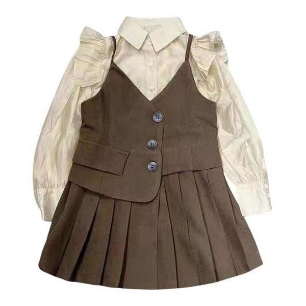 girls fashion clothes sets spring autumn children christmas shirts vest dress 2pcs party clothing for baby kids birthday outfits, White
girls fashion clothes sets spring autumn children christmas shirts vest dress 2pcs party clothing for baby kids birthday outfits, White