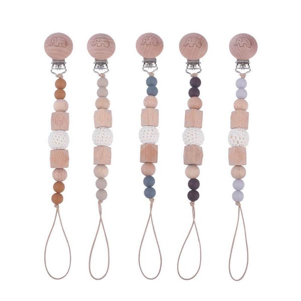 baby pacifier holders chain clips natural wooden silicone teething beads crochet newborn teeth practice toys infant feeding kids chew toy b8
baby pacifier holders chain clips natural wooden silicone teething beads crochet newborn teeth practice toys infant feeding kids chew toy b8
