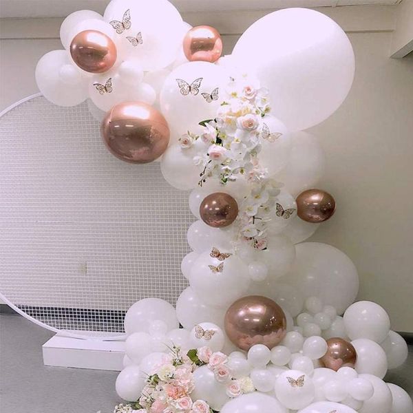 party decoration 84-piece rose gold white balloon garland set suitable for wedding bridal shower baby background
party decoration 84-piece rose gold white balloon garland set suitable for wedding bridal shower baby background