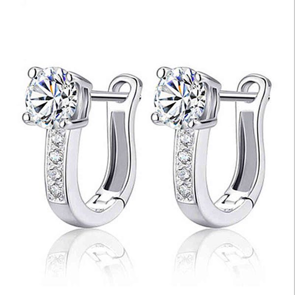 codemonkey 925 sterling silver u-shaped earrings with shiny zircon for women birthday fashion jewelry gift cme1504, Golden;silver
codemonkey 925 sterling silver u-shaped earrings with shiny zircon for women birthday fashion jewelry gift cme1504, Golden;silver