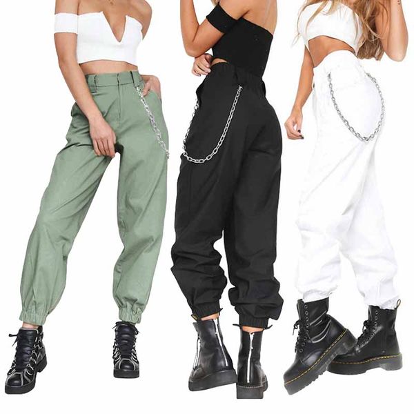womans high waist loose joggers harem pants streetwear punk cargo pants hip hop wide pants baggy tactical trousers wpm13, Black;brown
womans high waist loose joggers harem pants streetwear punk cargo pants hip hop wide pants baggy tactical trousers wpm13, Black;brown