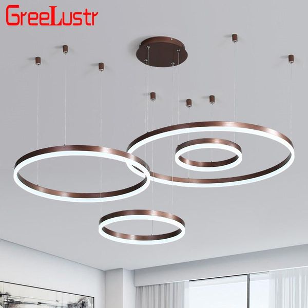 chandeliers home modern circel led chandelier light fixture rings design nordic gold/coffee hanging lamp dimming withe remote lustres
chandeliers home modern circel led chandelier light fixture rings design nordic gold/coffee hanging lamp dimming withe remote lustres