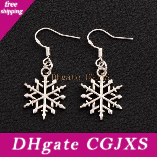 snowflake earrings 925 silver fish ear hook 40pairs /lot tibetan silver dangle e790 15 .5x37 .2mm
snowflake earrings 925 silver fish ear hook 40pairs /lot tibetan silver dangle e790 15 .5x37 .2mm