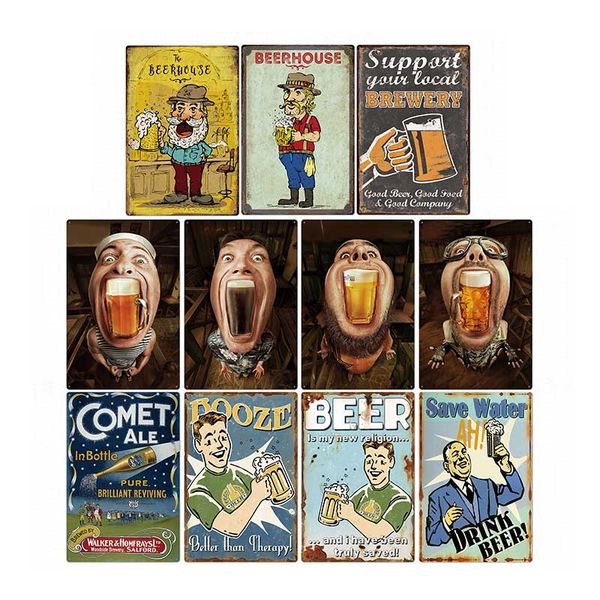 beer vintage metal tin signs bar poster pub club cafe wall decoration retro plaque home decor 20*30cm
beer vintage metal tin signs bar poster pub club cafe wall decoration retro plaque home decor 20*30cm