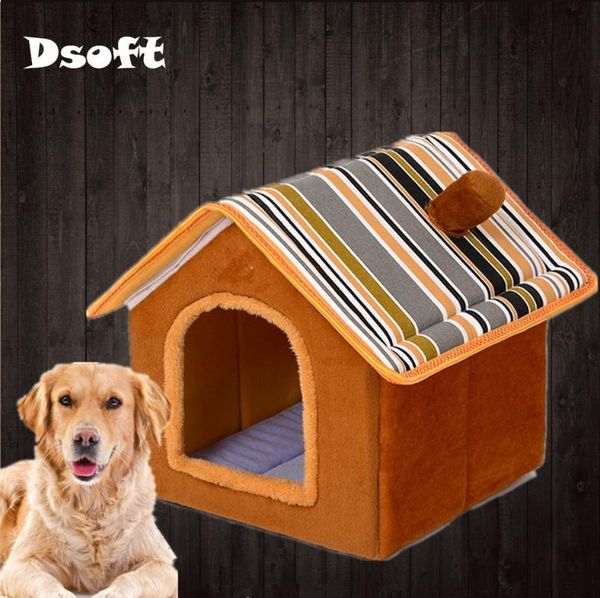 foldable dog house pet bed fashion striped cover mat dog house for small medium dogs canvas pet nest kennel supplies
foldable dog house pet bed fashion striped cover mat dog house for small medium dogs canvas pet nest kennel supplies