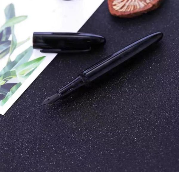 liy black fountain pen resin ink pen ef/fine nib converter filler stationery office school supplies writing pens
liy black fountain pen resin ink pen ef/fine nib converter filler stationery office school supplies writing pens