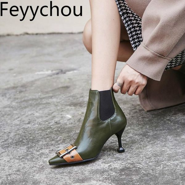 boots women autumn winter high heel warm pu ankle fashion pointed toe zip 2021 casual green black size 34-48
boots women autumn winter high heel warm pu ankle fashion pointed toe zip 2021 casual green black size 34-48