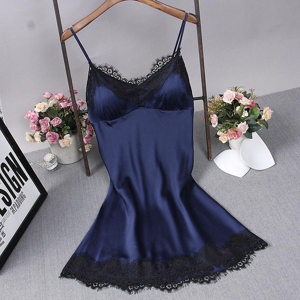 women's sleepwear navy blue womens silky sleep pajamas strap nightdress home wear nightgown robe bath gown sleepshirts bathrobe, Black;red
women's sleepwear navy blue womens silky sleep pajamas strap nightdress home wear nightgown robe bath gown sleepshirts bathrobe, Black;red