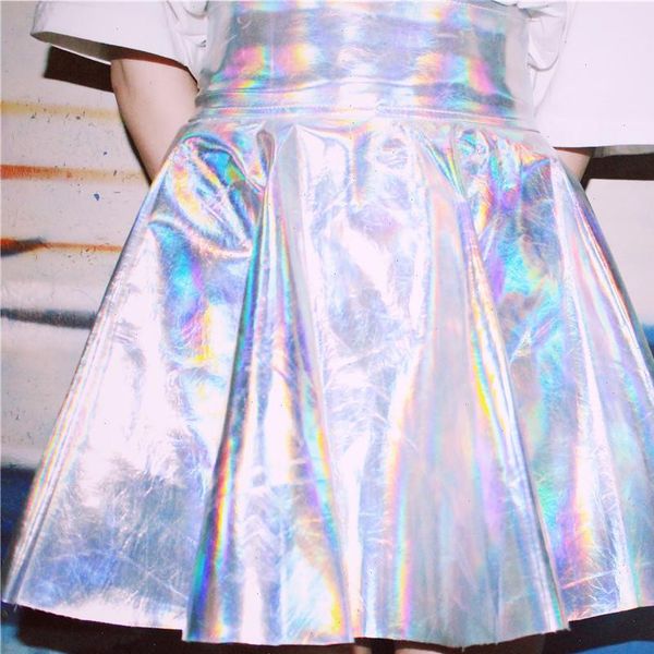 2021 summer japanese women silver harajuku skirt high waist summer mini chic skirts bling shiny pleated skirt, Black
2021 summer japanese women silver harajuku skirt high waist summer mini chic skirts bling shiny pleated skirt, Black