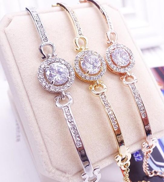new korean cute luxury jewelry 18k white&rose&gold filled multi color cz crystal women bracelet chain for lovers' gift wjl3381, Black
new korean cute luxury jewelry 18k white&rose&gold filled multi color cz crystal women bracelet chain for lovers' gift wjl3381, Black