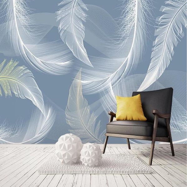 custom any size mural wallpaper nordic feather modern abstract art wall painting living room tv sofa bedroom home decor frescoes
custom any size mural wallpaper nordic feather modern abstract art wall painting living room tv sofa bedroom home decor frescoes