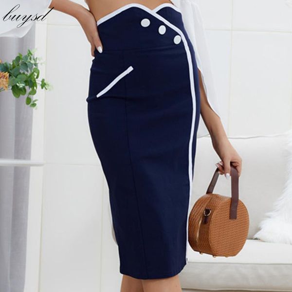 skirts buysd 2021 latest design female sheath wrapped hip straight solid button pocket mid-calf empire casual office lady women, Black
skirts buysd 2021 latest design female sheath wrapped hip straight solid button pocket mid-calf empire casual office lady women, Black