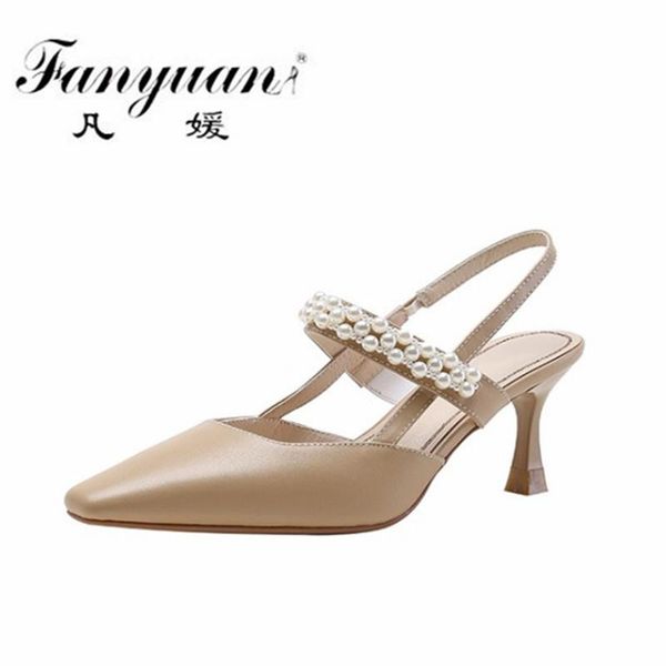 dress shoes fanyuan concise design women sandals 2021 summer pearl decoration fashion buckles office lady woman, Black
dress shoes fanyuan concise design women sandals 2021 summer pearl decoration fashion buckles office lady woman, Black