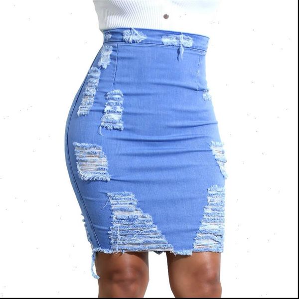 high waist denim skirt women fashion ripped hole elasticity bodycon pencil skirt summer mini jeans skirt ladies, Black
high waist denim skirt women fashion ripped hole elasticity bodycon pencil skirt summer mini jeans skirt ladies, Black