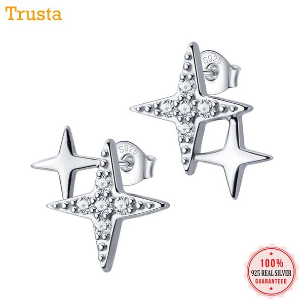 stud trusta 2021 women 100% 925 sterling silver earring jewelry shiny cross stars earrings gift girls drop ds1530, Golden;silver
stud trusta 2021 women 100% 925 sterling silver earring jewelry shiny cross stars earrings gift girls drop ds1530, Golden;silver