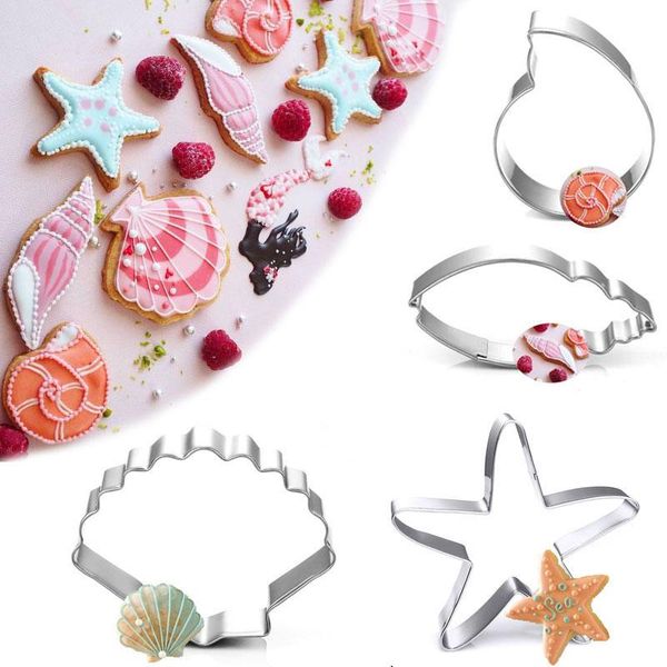 baking moulds seashell starfish conch shape biscuit mold stainless steel cake diy fondant decorating tools bakeware
baking moulds seashell starfish conch shape biscuit mold stainless steel cake diy fondant decorating tools bakeware