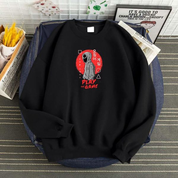 men's hoodies & sweatshirts play the game squid printed for men loose brand thermal vintage sweatshirt oversized casual male hoodie, Black
men's hoodies & sweatshirts play the game squid printed for men loose brand thermal vintage sweatshirt oversized casual male hoodie, Black