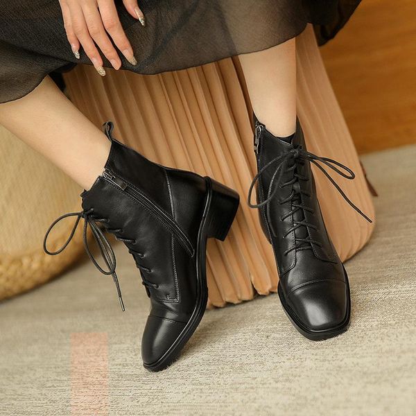 boots qzyerai 2021 women genuine leather shoes high fashion winter fur motorcycle ankle couple, Black
boots qzyerai 2021 women genuine leather shoes high fashion winter fur motorcycle ankle couple, Black