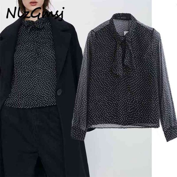 blouse women polka dot bowknot lapel retro shirt woman long sleeve elegant casual office ladies 210628, White
blouse women polka dot bowknot lapel retro shirt woman long sleeve elegant casual office ladies 210628, White