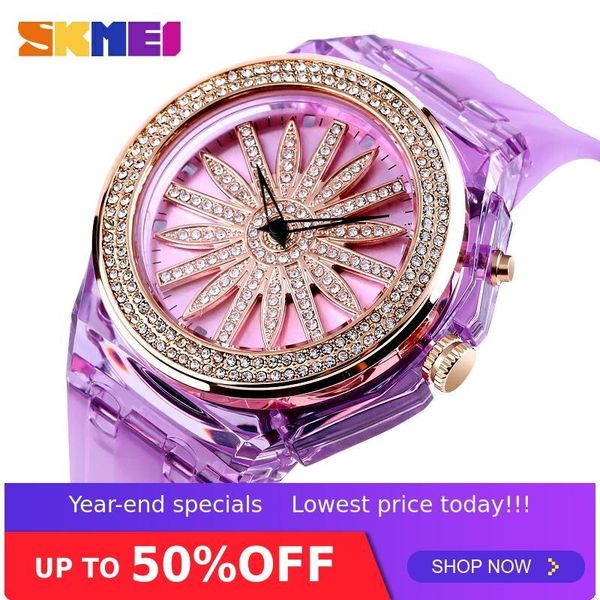 skmei beatiful quartz watch fashion women watches creative rotating flower dial led light transpapent case strap reloj muje 1536, Slivery;brown
skmei beatiful quartz watch fashion women watches creative rotating flower dial led light transpapent case strap reloj muje 1536, Slivery;brown