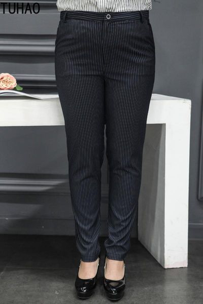women's pants & capris tuhao great quality women suit ol office business wear striped trousers female fomal plus size 8xl 7xl 6xl, Black;white
women's pants & capris tuhao great quality women suit ol office business wear striped trousers female fomal plus size 8xl 7xl 6xl, Black;white