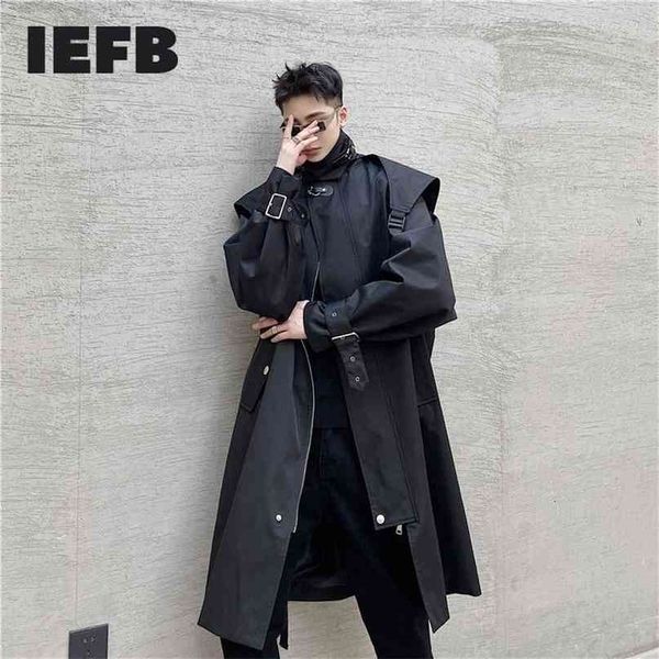 iefb design streetwear trench coat for men autumn oversize windbreaker mens stand collar zipper clothing mid length 9y415701 210819, Tan;black
iefb design streetwear trench coat for men autumn oversize windbreaker mens stand collar zipper clothing mid length 9y415701 210819, Tan;black