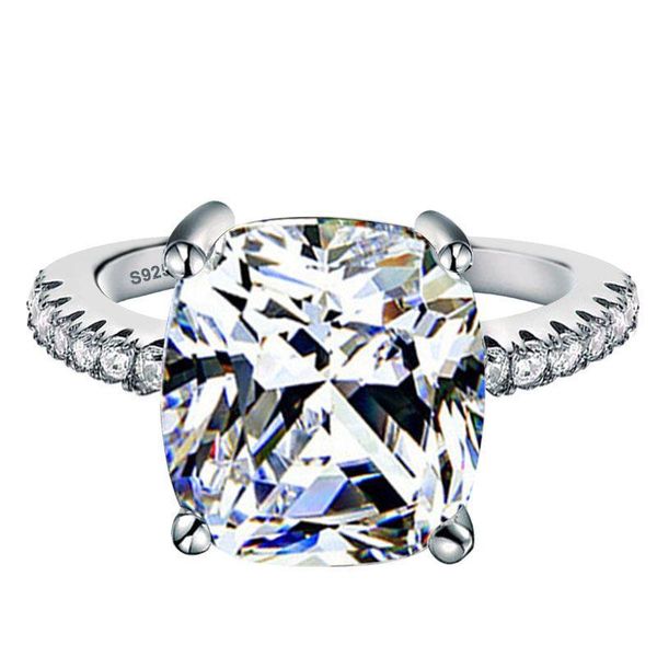 wedding rings 2021 luxury solid 925 sterling silver cushion cut 11*11 engagement ring for women customized r04, Slivery;golden
wedding rings 2021 luxury solid 925 sterling silver cushion cut 11*11 engagement ring for women customized r04, Slivery;golden
