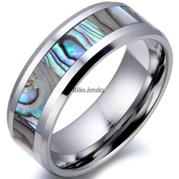 wedding rings 8mm comfort fit tungsten carbide ring with abalone inlay men's band male engagement, Slivery;golden
wedding rings 8mm comfort fit tungsten carbide ring with abalone inlay men's band male engagement, Slivery;golden