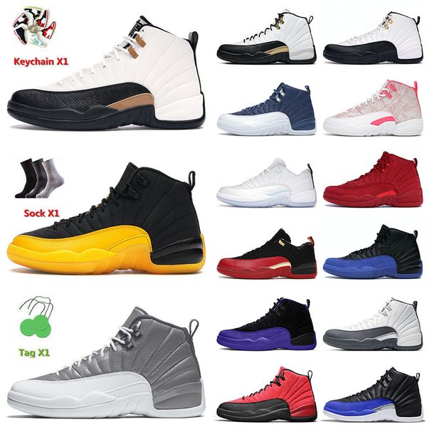 12 12s xii low basketball shoes jumpman university gold dark concord fiba gym red the master bulls french blue authentic sneakers size 13
12 12s xii low basketball shoes jumpman university gold dark concord fiba gym red the master bulls french blue authentic sneakers size 13