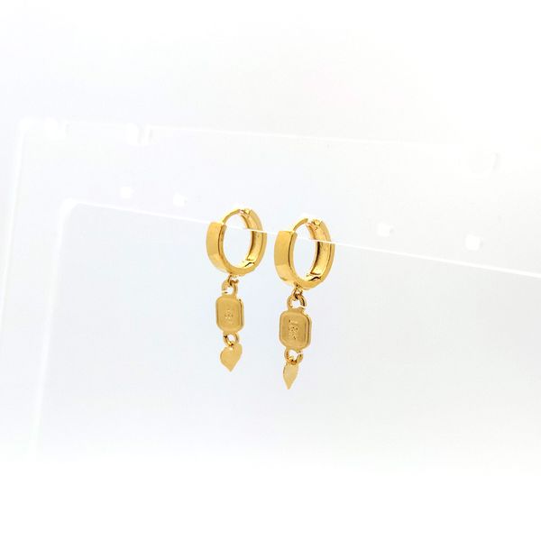 ladies 18 k stamp yellow gold gf rococo heart padlock drop dangles solid earrings new gift wholehearted, Silver
ladies 18 k stamp yellow gold gf rococo heart padlock drop dangles solid earrings new gift wholehearted, Silver