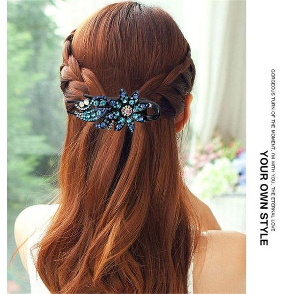 hair clips & barrettes design women rhinestone flower clip flexible durable fashion dovetail special claw gift for, Golden;silver
hair clips & barrettes design women rhinestone flower clip flexible durable fashion dovetail special claw gift for, Golden;silver