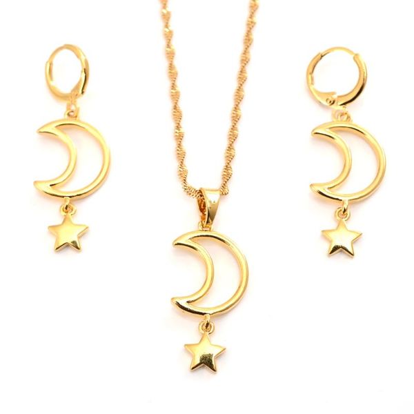 earrings & necklace africa dubai gold earring set women party gift moon star jewelry sets bridal diy charms girls kid, Silver
earrings & necklace africa dubai gold earring set women party gift moon star jewelry sets bridal diy charms girls kid, Silver
