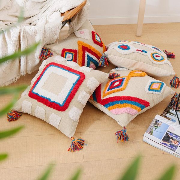 pillow case handmade plush cotton and linen ethnic moroccan geometric tassel embroidered pillowcase boho cover p4
pillow case handmade plush cotton and linen ethnic moroccan geometric tassel embroidered pillowcase boho cover p4