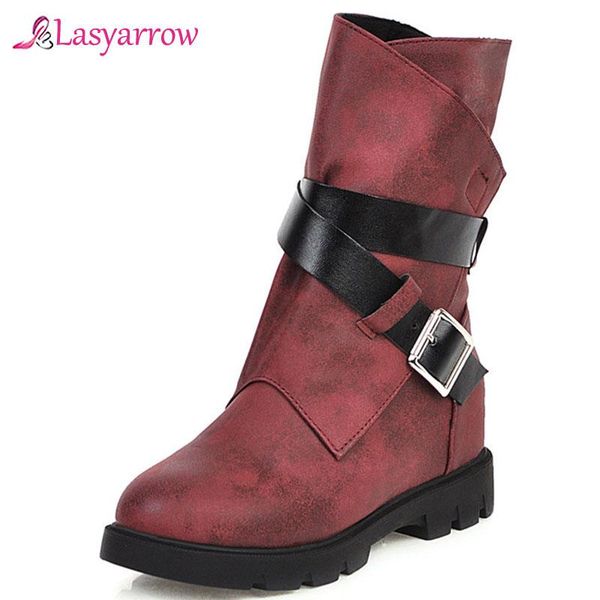boots lasyarrow 2021 arrival women ankle buckle round toe autumn winter western fashion comfortable casual shoes woman, Black
boots lasyarrow 2021 arrival women ankle buckle round toe autumn winter western fashion comfortable casual shoes woman, Black