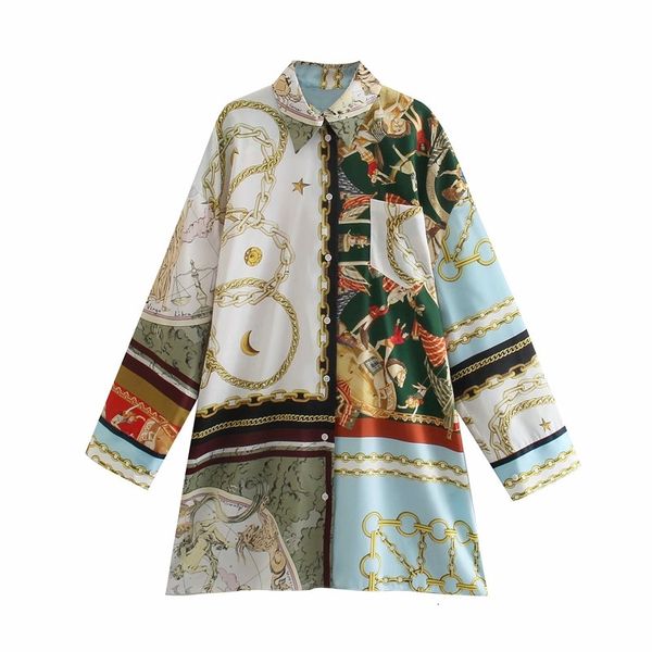women's blouses & shirts oversize women patchwork mid-length blouse 2021 spring-autumn fashion ladies single-breasted loose female, White
women's blouses & shirts oversize women patchwork mid-length blouse 2021 spring-autumn fashion ladies single-breasted loose female, White