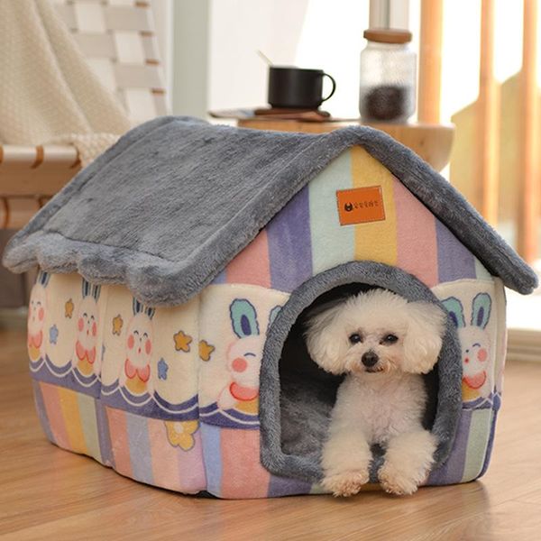 kennels & pens foldable dog house pet cat bed winter villa sleep kennel removable nest warm enclosed tents cave puppy sofa supplies
kennels & pens foldable dog house pet cat bed winter villa sleep kennel removable nest warm enclosed tents cave puppy sofa supplies