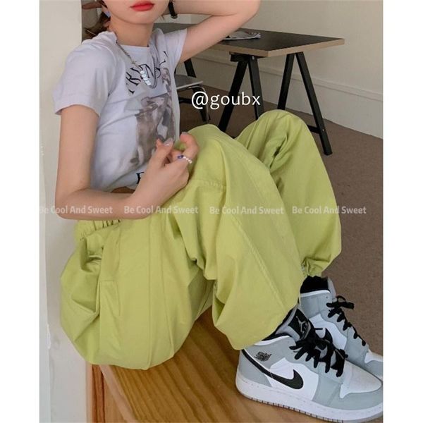 women's pants & capris drawstring elastic waist casual wide-leg for women 2021 summer thin design sense sports loose mop, Black;white
women's pants & capris drawstring elastic waist casual wide-leg for women 2021 summer thin design sense sports loose mop, Black;white